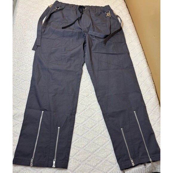 Other - New Sui Generis Designer Grunge Streetwear Zippers Clips Windbreaker Pants Large